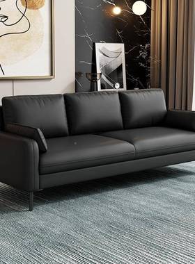 办公室LPO沙发商务待厅会客区大户洽谈简约现代轻奢小型出接租屋