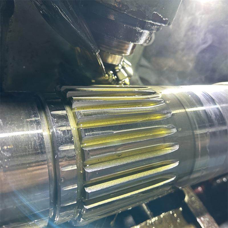 厂家标现渐货非齿轮轴花键精密机150械42crm轴o内花键齿轮开线花