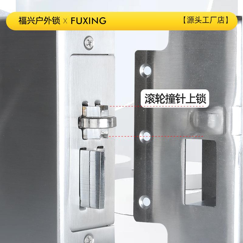 户外钢防水智锁能门不锈院门别墅农村大庭铁门室外密码指F081X纹