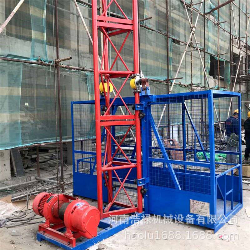 建筑SSE160龙门架 工地SS1T物料提升机 工程用SS1T/1T施工升降机