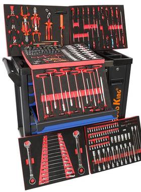 252件蓝色工具抽749536多功车能修汽车理维修工具箱