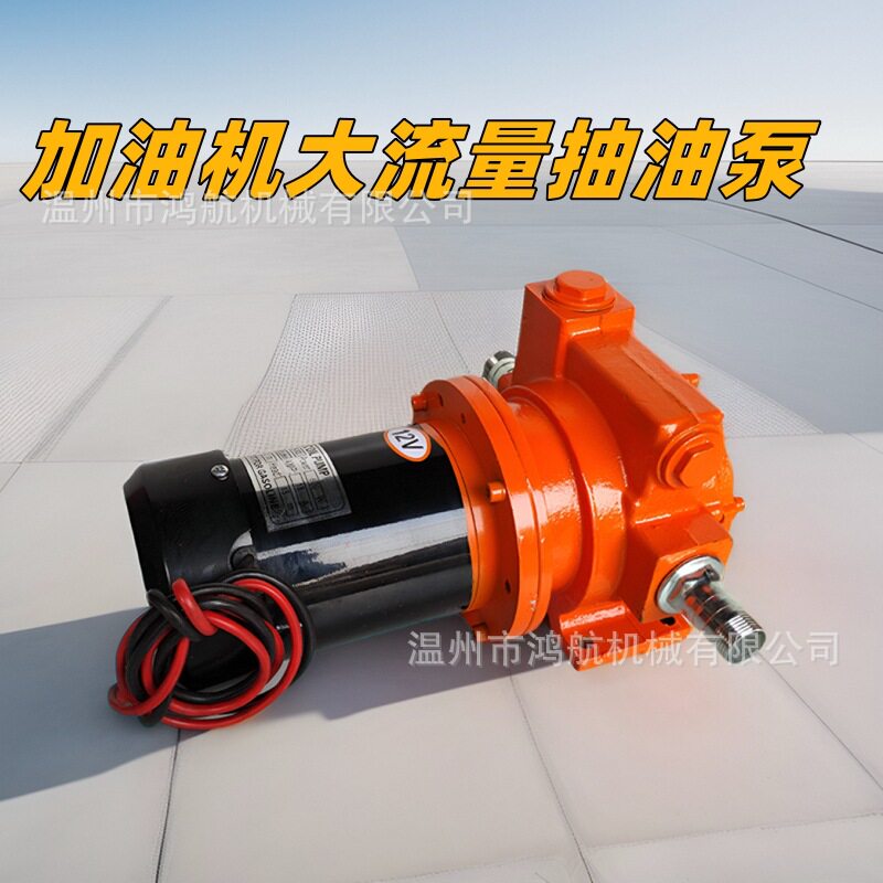 车载加油机抽油泵加油泵12V24V220V大流量柴油自吸泵滑片泵叶片泵