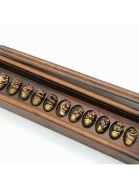 二生肖珍品21457古古董古玩收仿铜制工藏艺品铜器摆件十地摊货道