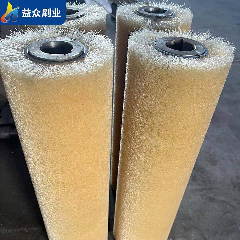 工774业刷辊型滚刷小机械刷辊猪鬃毛刷毛轮清洗除尘抛光毛刷筒辊