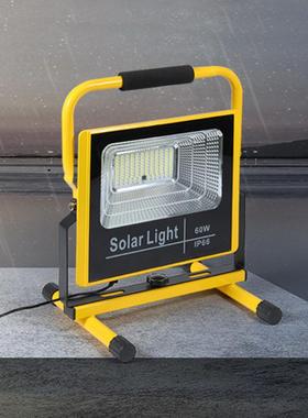 ED充野营灯户外防水工地探照灯高亮电度应L急大功率122光泛灯