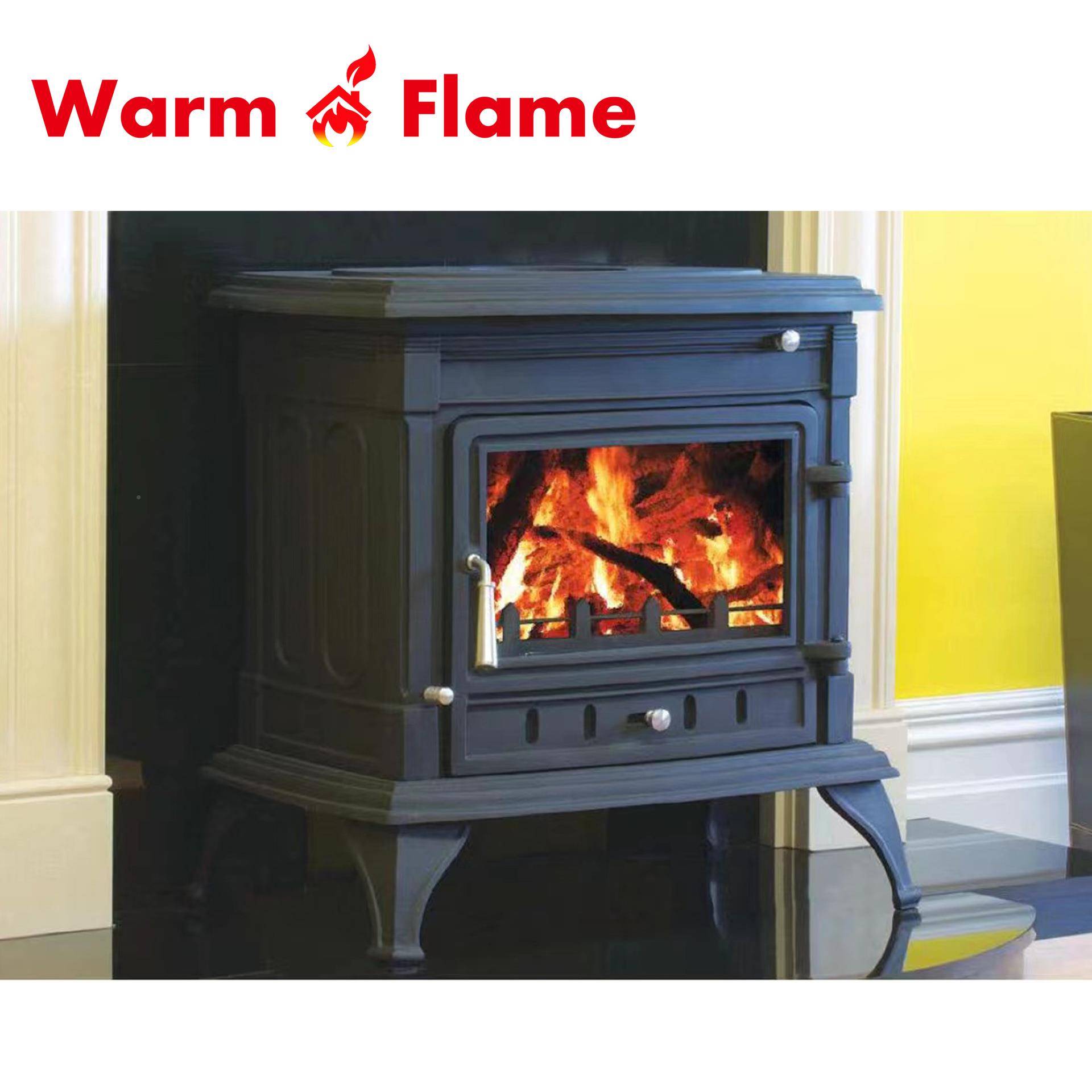 厂家直供式家用取暖炉欧式壁燃633木暖壁炉嵌入燃木柴真火取暖炉