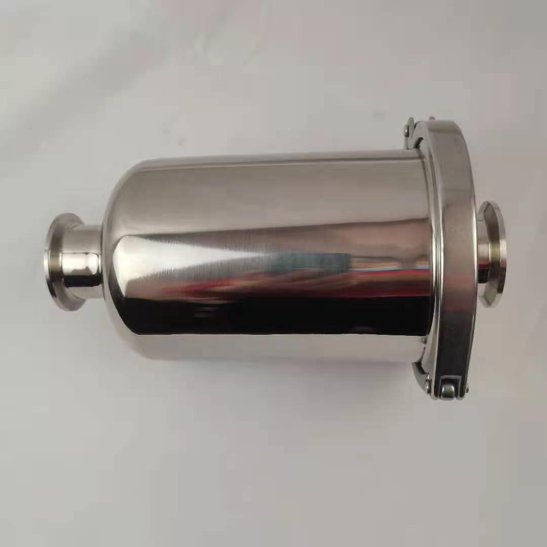 34不锈钢89-102生管厂道过滤器卫级快装过滤器空0气净化器家直销