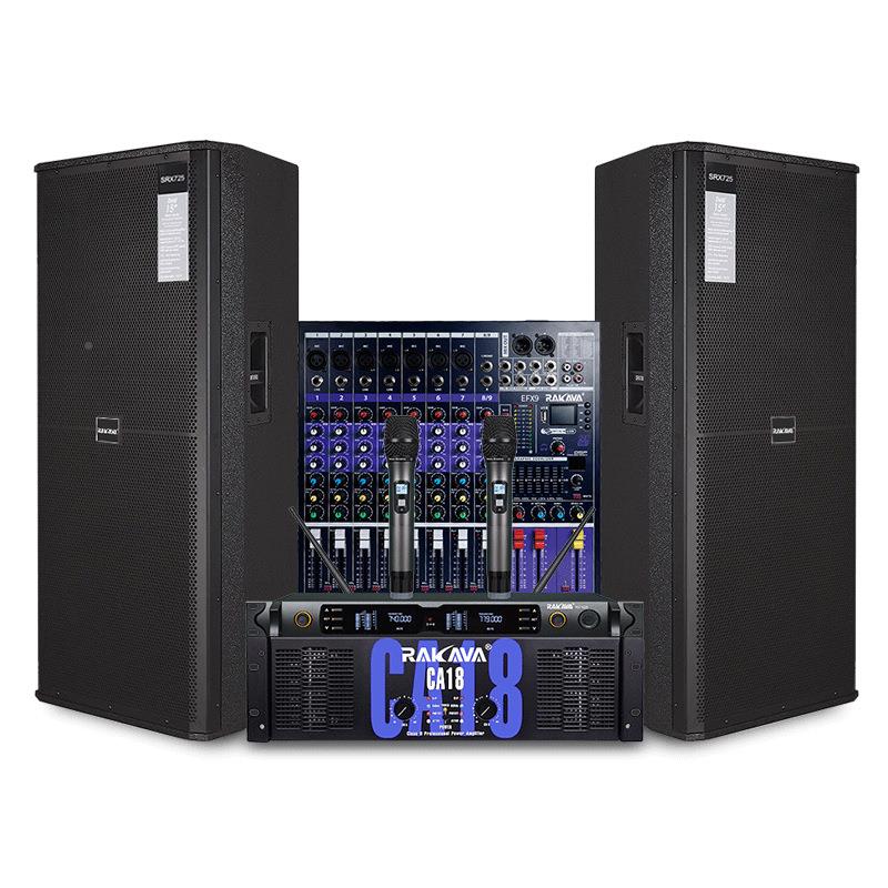 双RAKAV专业音单15舞台响套110装双15大型演出酒吧活动演出婚A庆