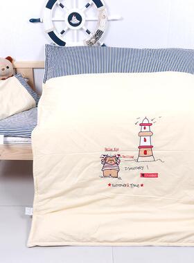 拼三QKB接幼儿园棉床件套活性印染婴儿上用品幼宝宝午睡被子六件