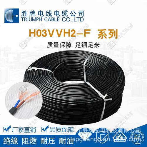 电源扁线CH05VV966H2-F烯欧套规VDE认证E出口聚氯乙PVC精铜导体护