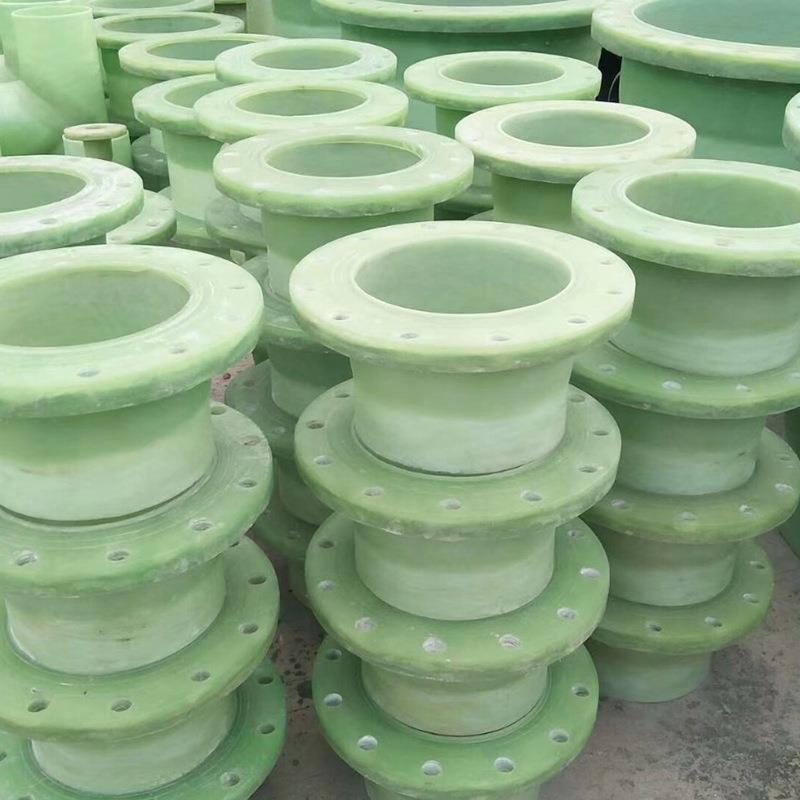 玻风璃BDQ钢兰玻璃钢管道兰弯头连接件通管道法管件脱硫塔配套管