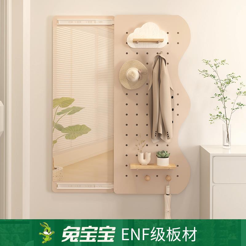 洞板穿衣洞镜推镜子全入身JMH97352镜拉户玄关隐藏试衣镜壁挂可遮