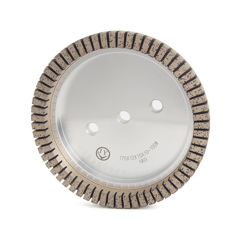 不江艺直销HMU玻齿璃双边机齿1号轮细全金刚轮高速带崩边金刚砂轮