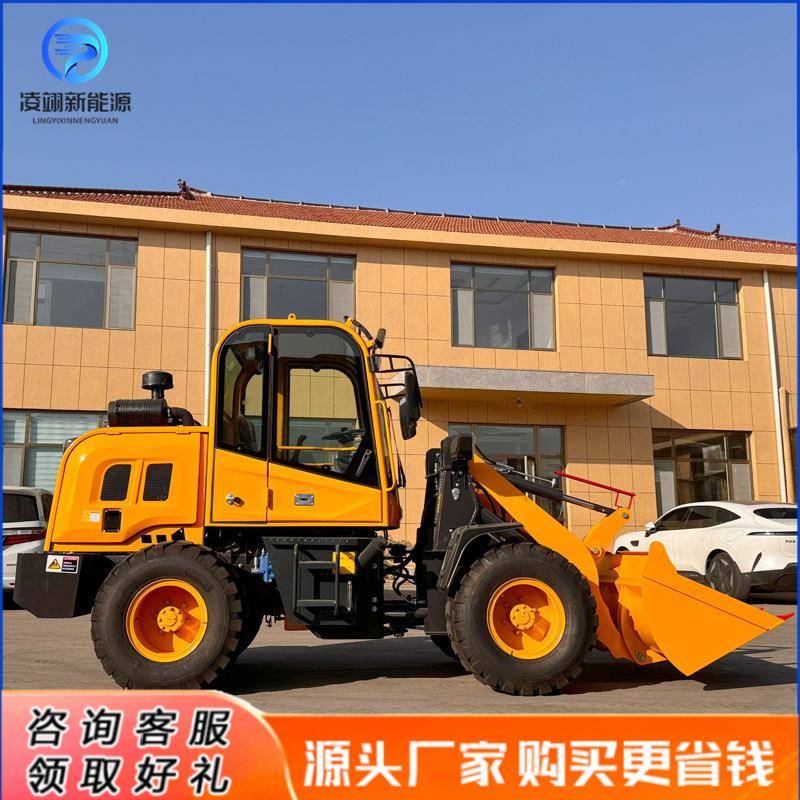 四驱装载工矮SNO地农用装卸柴油小车养殖场机工程建铲筑脚虎