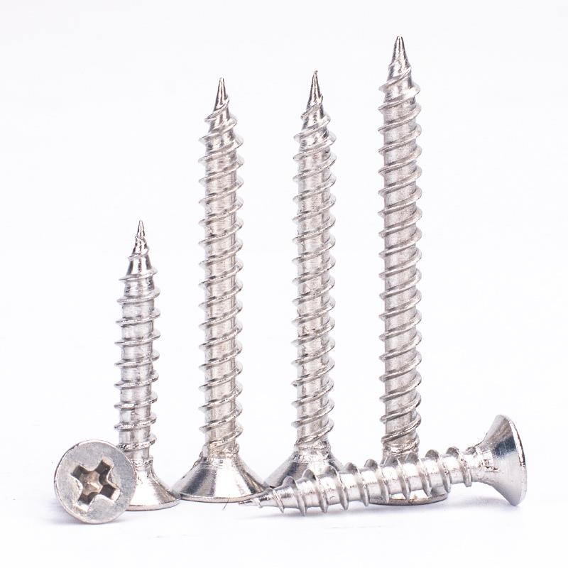 M3/M.53/M4M5不/锈钢字十沉头自攻BOG螺丝平头木螺钉家具纤维板钉