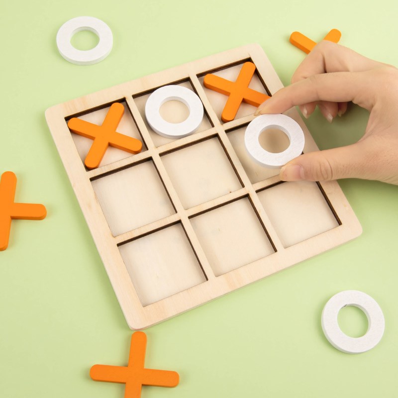 速发幼儿园中班益智趣味井字棋类益智亲子互动桌游玩具双人对战