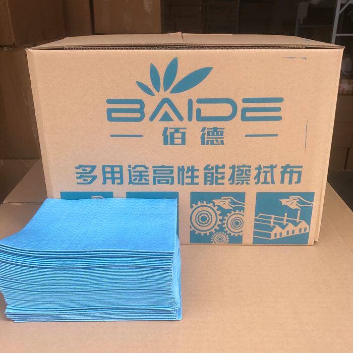 速发除油布 掉拭布工业无尘布汽车喷漆除尘布无纺布贴吸膜水布不