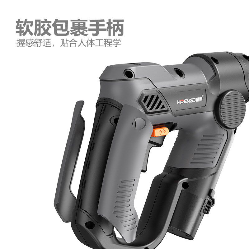 速发12V无线轻锤冲打钻轻型电镐业锤 工电级三用击孔混凝土大功率