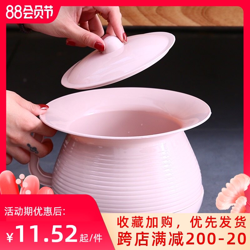 速发儿童床上夜起防漏幼儿园尿壶夜间手提式小坐斗便厚孩子孩加便