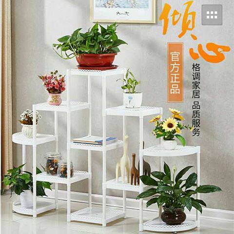 速发花架子多层台阶梯地客厅式面组装室内花架子兰萝吊绿花盆架