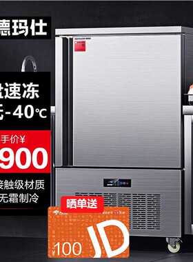 德玛仕（DEMASHI）冰箱商用立式冰柜风冷无霜插盘柜速冻柜饺子海