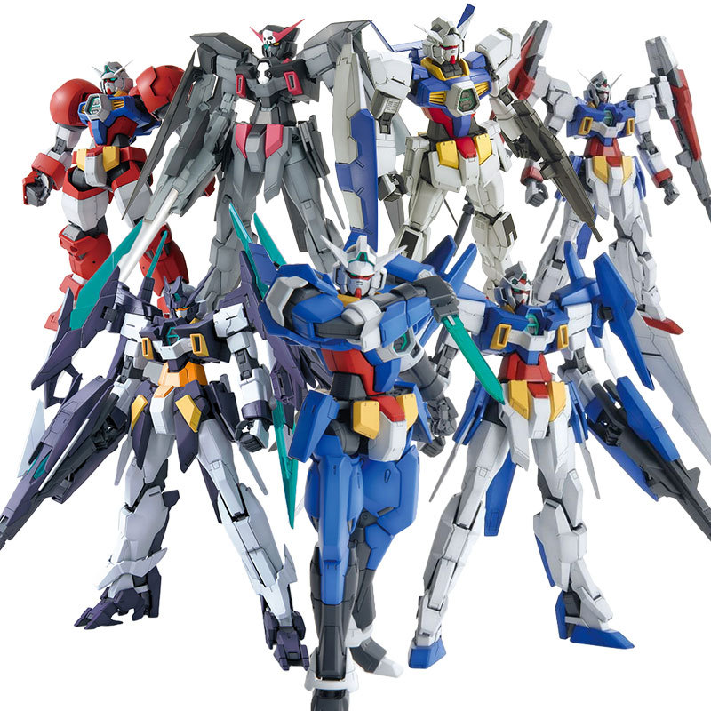 万代MG1/100AGE1-3拼装模型