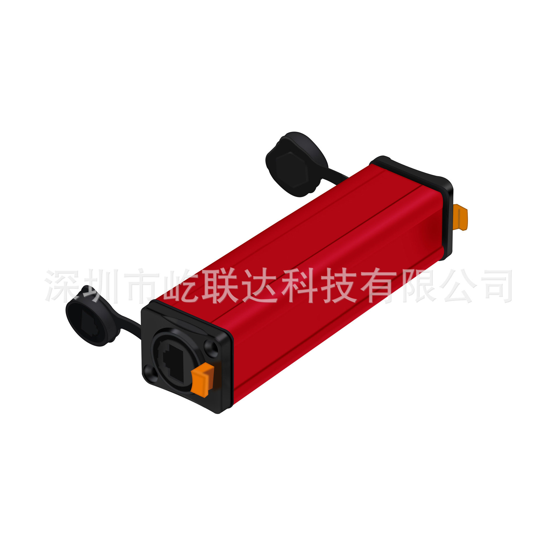RJ45网口延长线防水直通母座