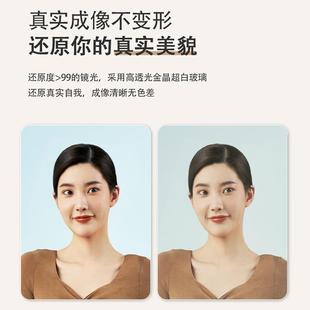 红镜全身镜落地镜家风用HMS女生卧室拱形穿衣法奶油酒店客厅 网式