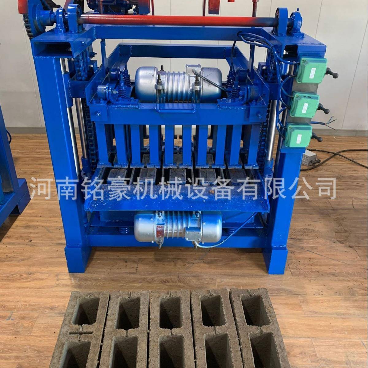 4-35水泥混凝土免烧砖机生产15空心砖砖换模具可生产实心砖的制砖