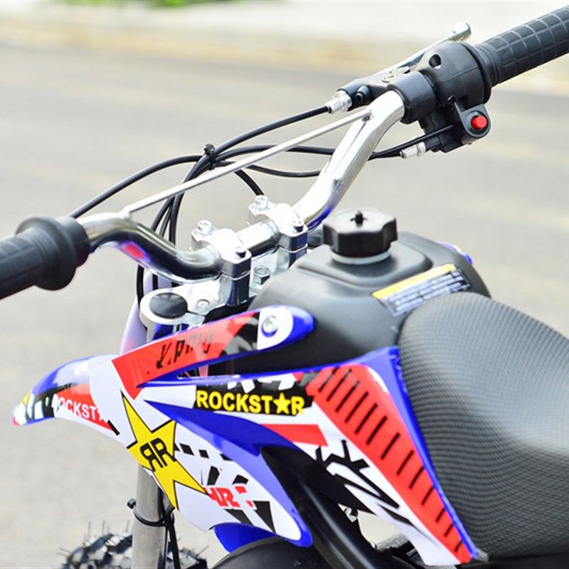 2021新款赛车山地扒p鸡小孩机车49cc50迷你儿童加汽燃油小型摩托