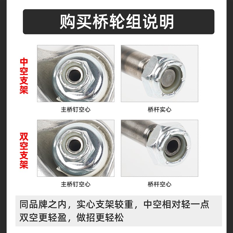 滑板支架轮子轴承套装INDY支架进口ThundKer支架套餐Krux桥轮组图片