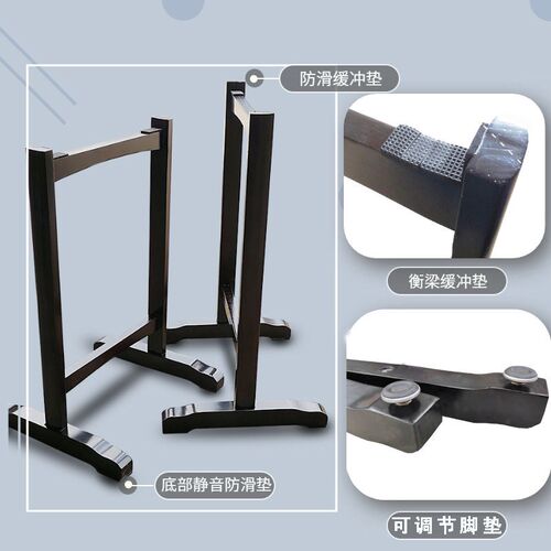 古筝架子便携式古筝琴架子大古筝专用放置架加粗中V式古筝仿古架