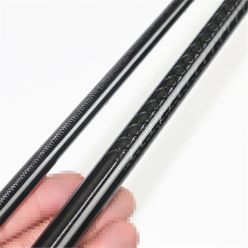 DIY远投路亚竿用2.7米3米海鲈翘嘴整体逆P丝加四轴碳布碳素素材