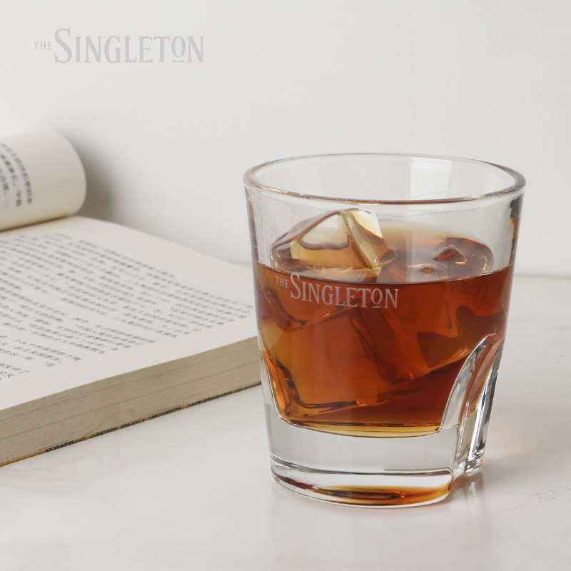 Singleeton苏格登威士忌酒杯玻璃手指杯KTV酒吧洋酒杯烈酒杯厚底