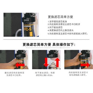 4FC PBS400 MC2OW4 900 爱惠浦净水器滤芯H10i0H104 PR04BH2