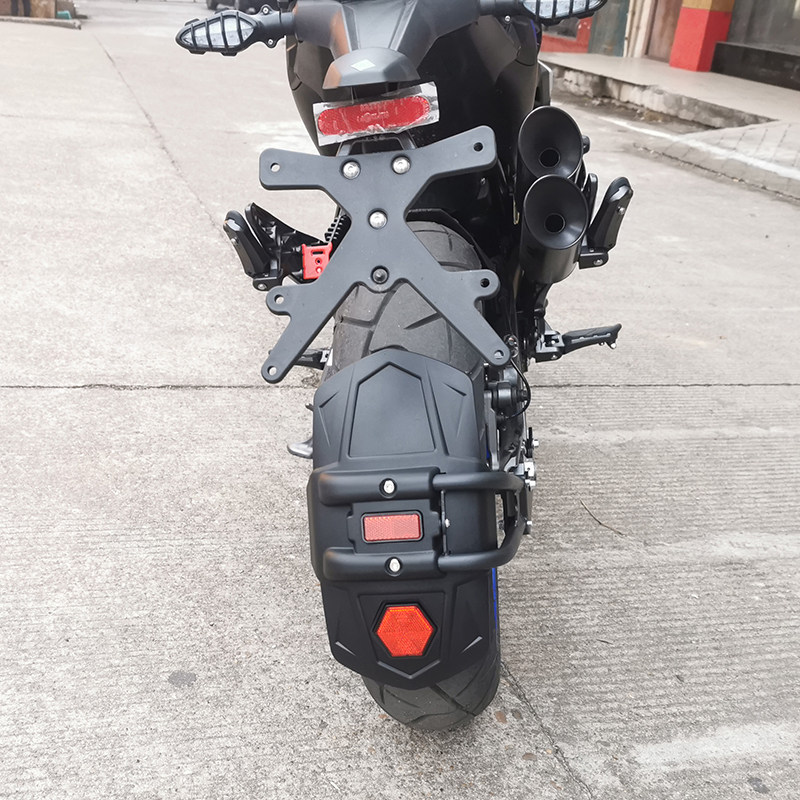 升仕GKb350摩托车后挡泥板后挡水板改装GK350后泥板加装配件后泥