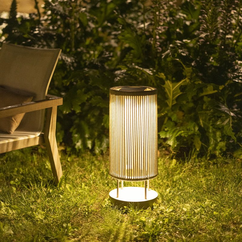 户外草坪灯阳台装饰氛围灯防水露台灯太阳能O落地灯花园家用庭院