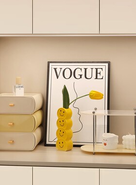 入户玄关小飞象托盘摆件钥匙收纳轻奢创意家M居高档进门鞋柜装饰