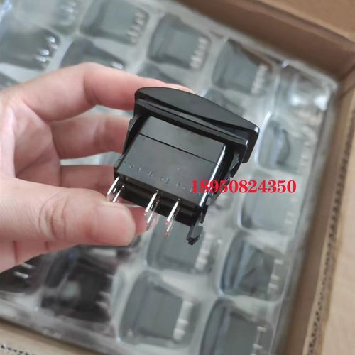 林德叉车配件7915490615大灯开关照明J翘板开关6脚船型开关4个包