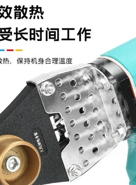 热熔器锂电pepr水管对接头塑焊机pe热熔管焊接器充电热熔烫管机