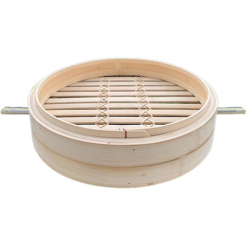 纯手工手柄加高加深大号竹u蒸笼屉家用铁锅蒸笼商用包子馒头竹厨
