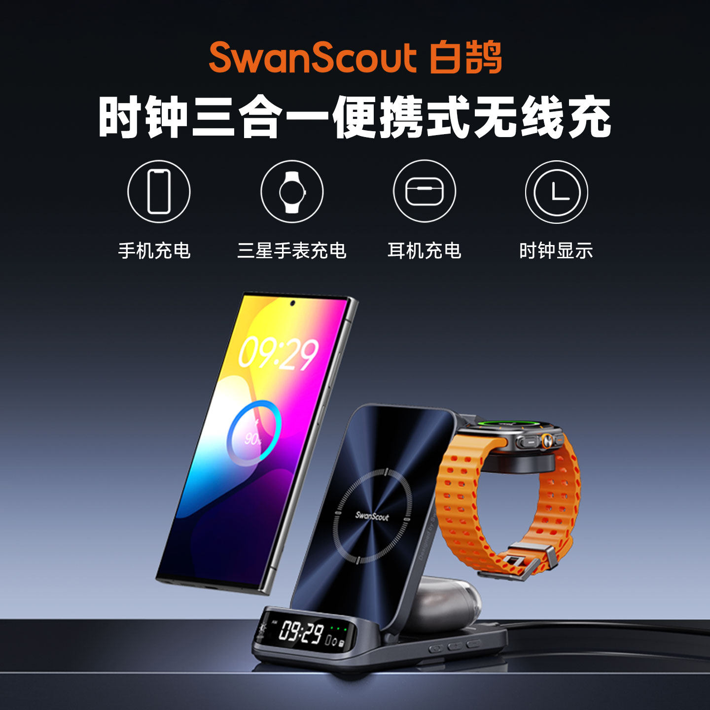 SwanScout708S 适用于三星GalaxyWatch8 