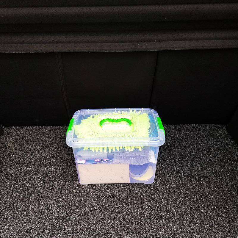 车载豪华清洁组套洗装车套收纳箱轮毂刷鹿皮巾ACE——3樱桃爽
