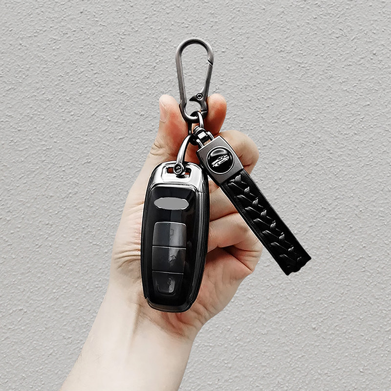 汽车钥匙套适用于奥迪q2l/q4etron/q5/q7/a6l/a3l/a4l/a7l保护壳