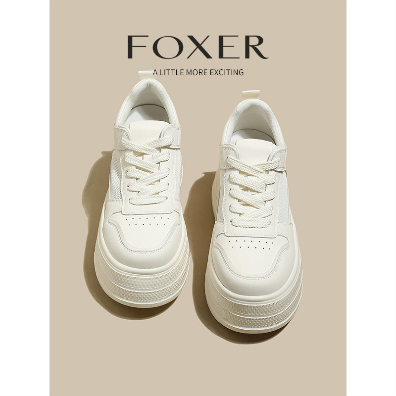 厚底增高小白鞋女款2025新款夏季休闲百搭网面透气轻便不累脚板鞋