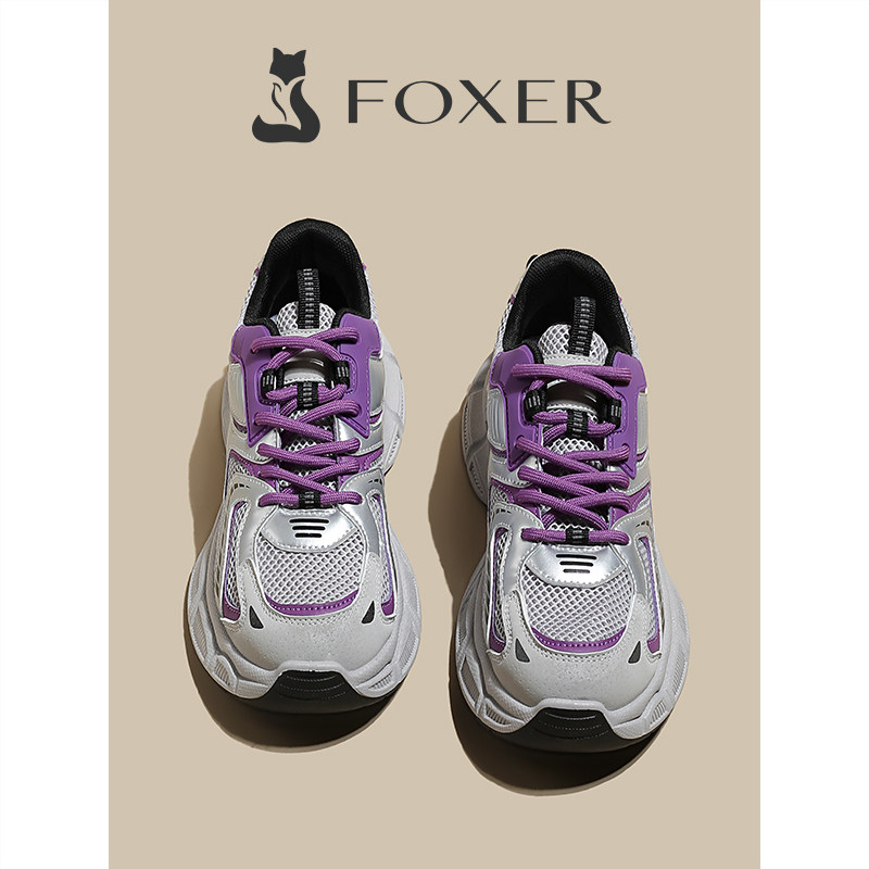 FOXER小个子老爹鞋女2025