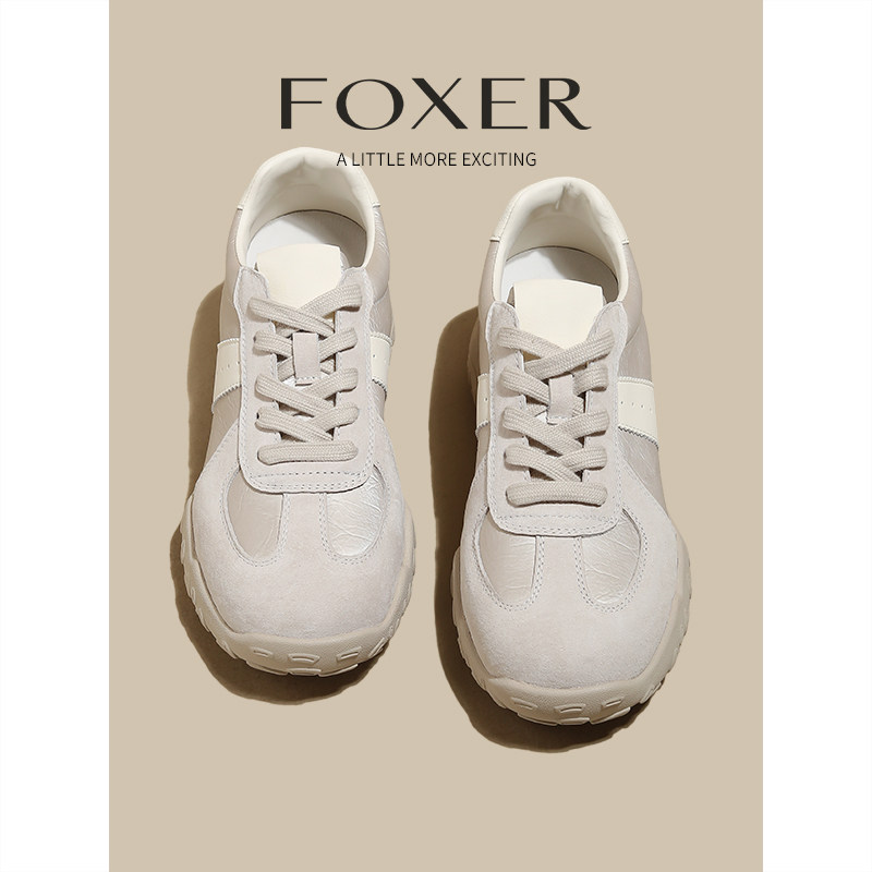 法式复古德训鞋女2025新款夏季通勤舒适透气不累脚休闲运动阿甘鞋