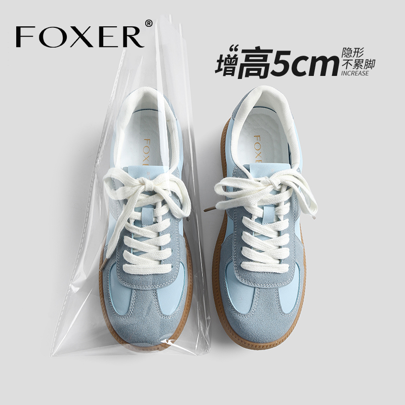 FOXER2025超火时尚百搭德训鞋