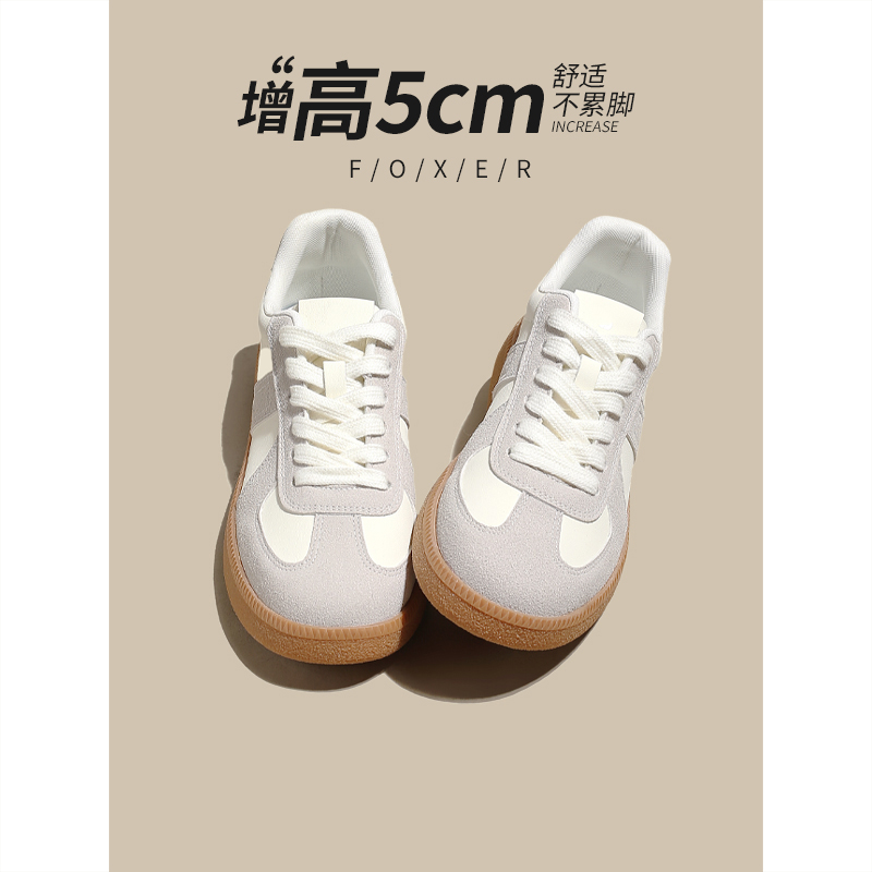 FOXER秋冬软底女款德训鞋