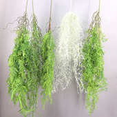 仿真绿植植物塑料藤条常青藤客厅空调管道背景墙森系装 饰壁挂遮挡